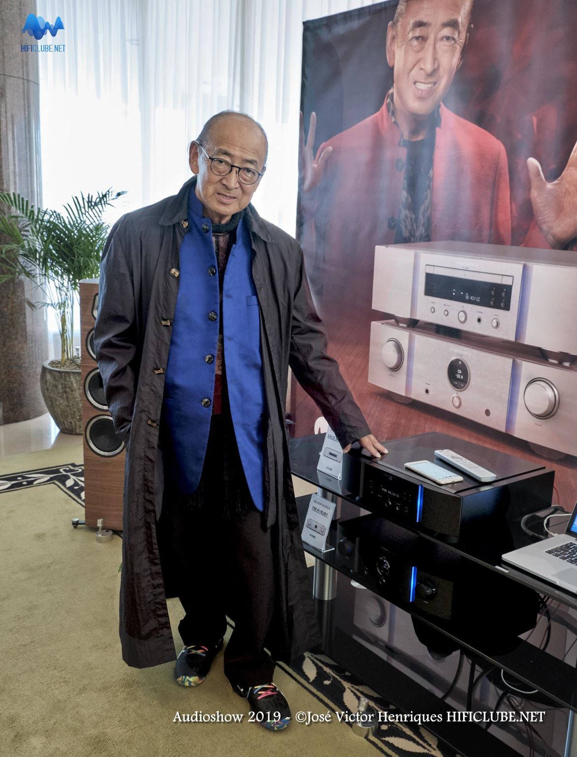 Ken Ishiwata apresenta a Marantz KI Ruby Series, no Audioshow 2019 - Lisboa