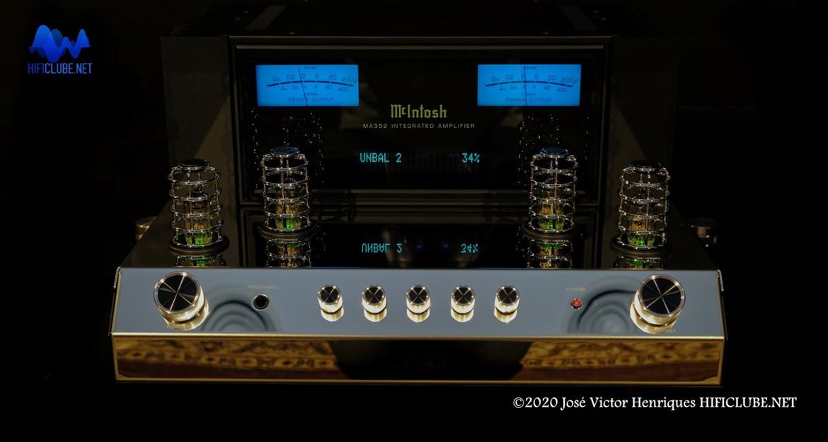 McIntosh MA 352, amplificador integrado híbrido