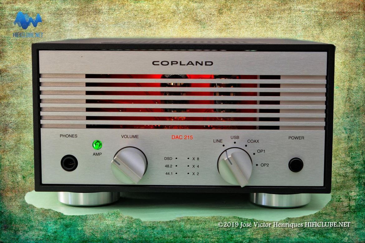 Copland DAC215, DAC-Headamp que utilizei para testar os Hifiman Ananda