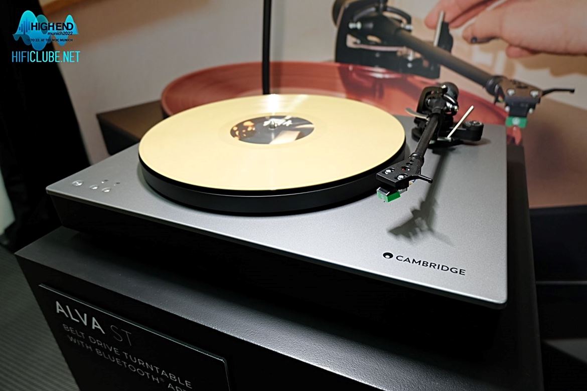 Cambridge ALVA ST belt driven turntable