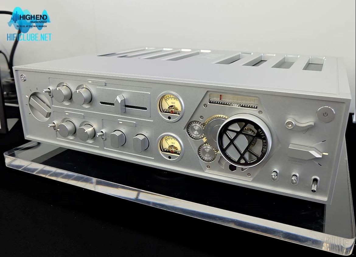 The brand new clockwork HIFI Rose RA 180 integrated amp.