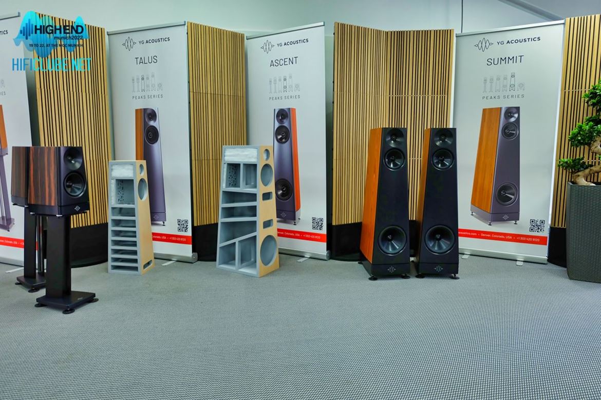 YG Acoustics mostrou a nova coleção Peak