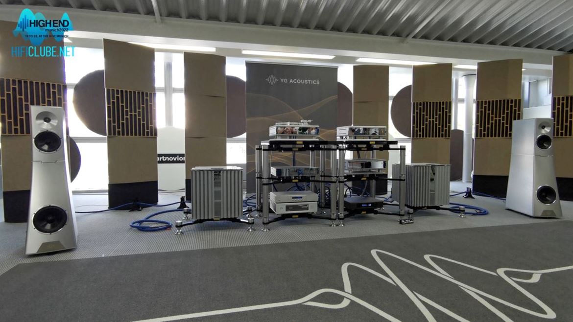 A Burmester fez parceria também com a YG Acoustics