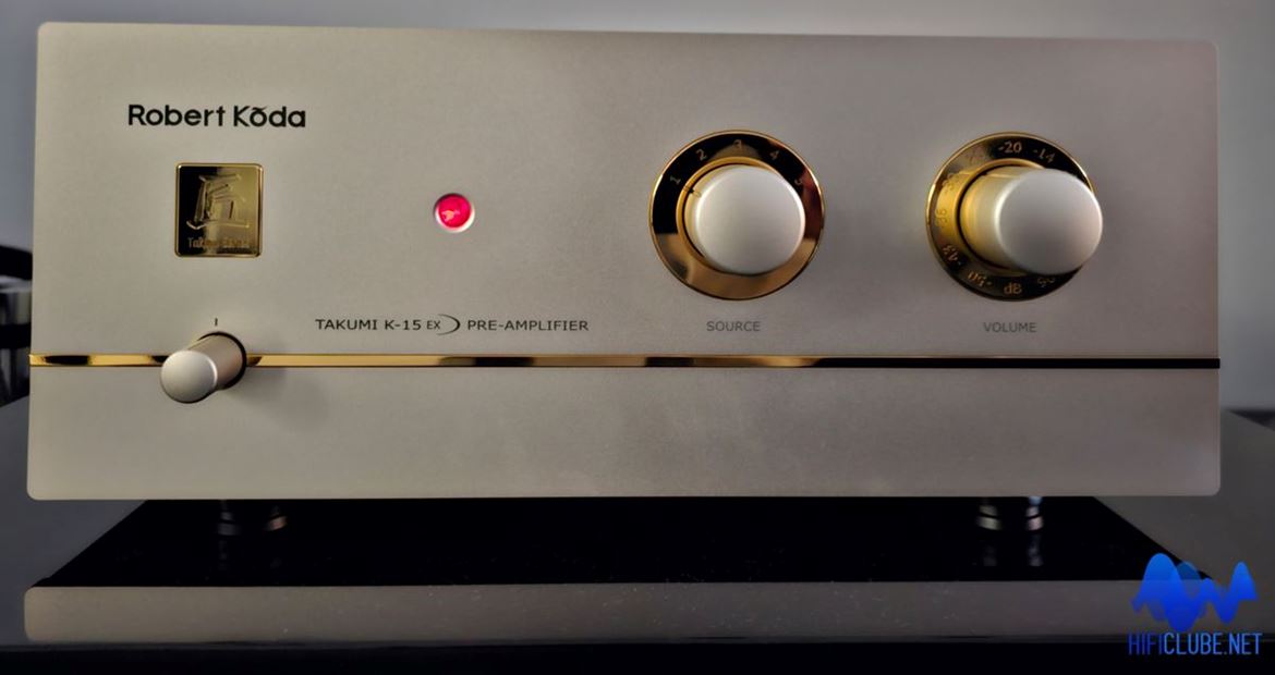 Robert Koda Takumi k-15EX preamplifier - a work of love and art.