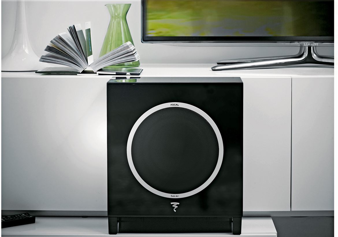 Focal SUB Air: permite a ligação sem fios a um qualquer receiver de cinema em casa ou amplificador estéreo.