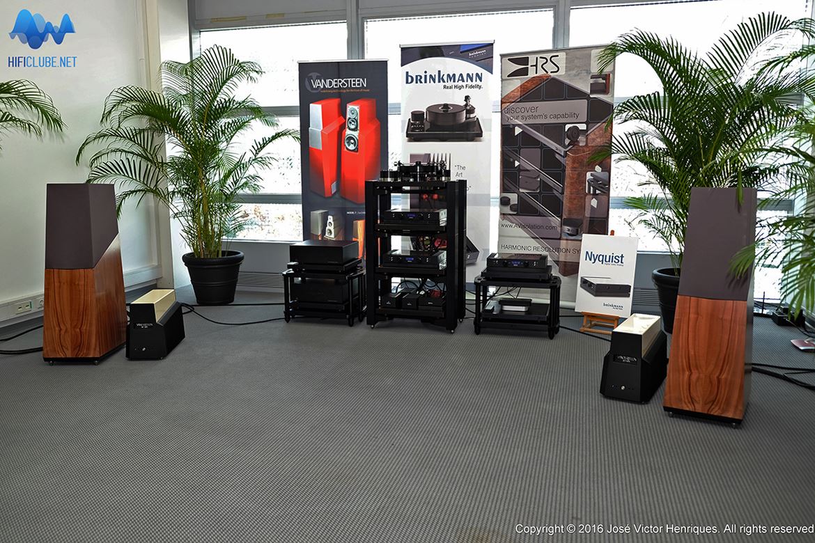 Brinkmann-Vandersteen room, the MQA venue