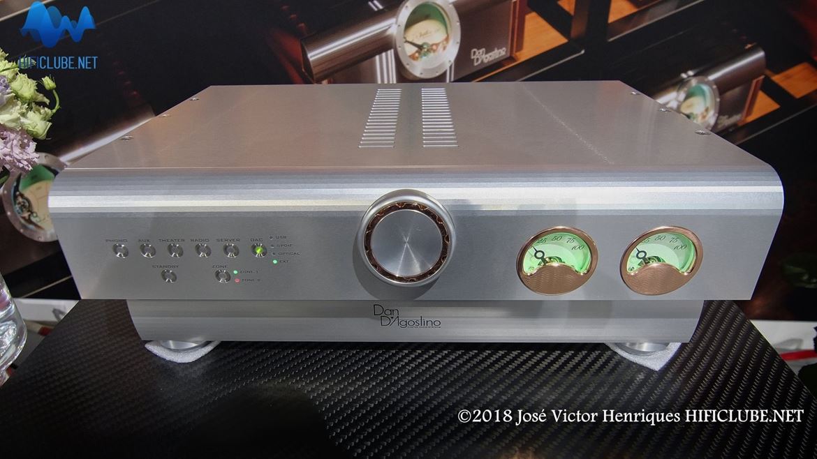 D'Agostino Progression preamplifier (foto obtida no Highend 2018, Munique)