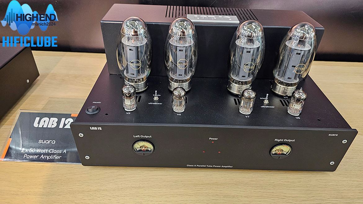 LAB12 Suara:  2 x 50W Class A Power Amplifier (KT150)