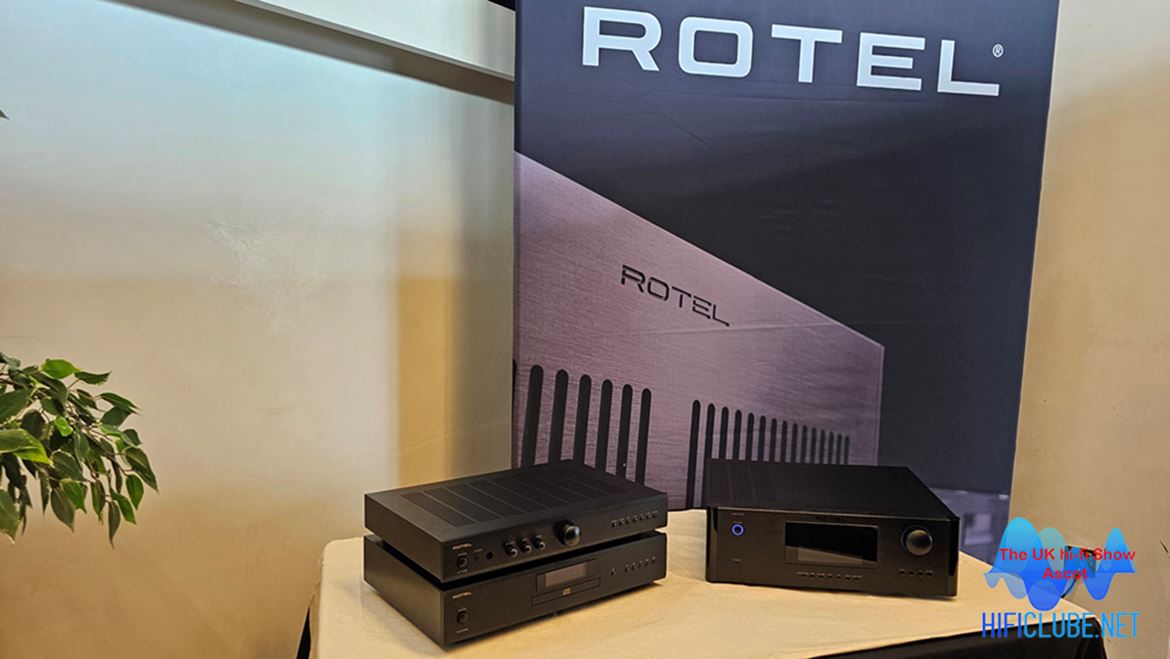 Rotel em exposição estática