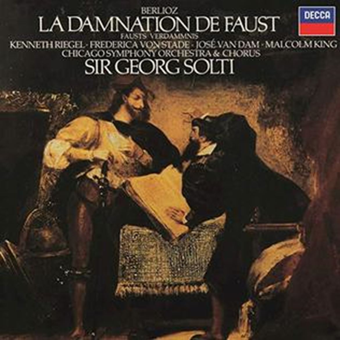 Capa do CD: La Damnation de Faust, Berlioz, Solti (Decca)