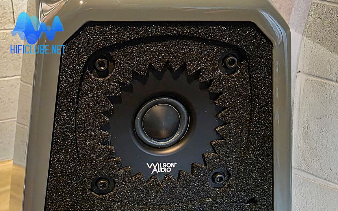1-inch Convergent Synergy Carbon (CSC) tweeter, soft treated fabric dome, developed for the Alexx V;