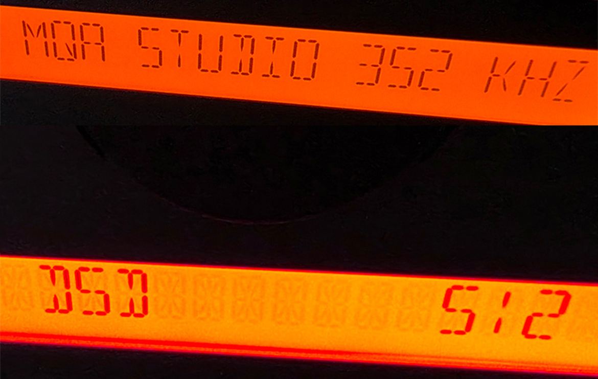 The QUAD 3 features a high resolution low jitter DAC.