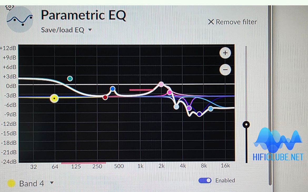 Suggested EQ for Hifiman HE1000 headphones with the Roon platform