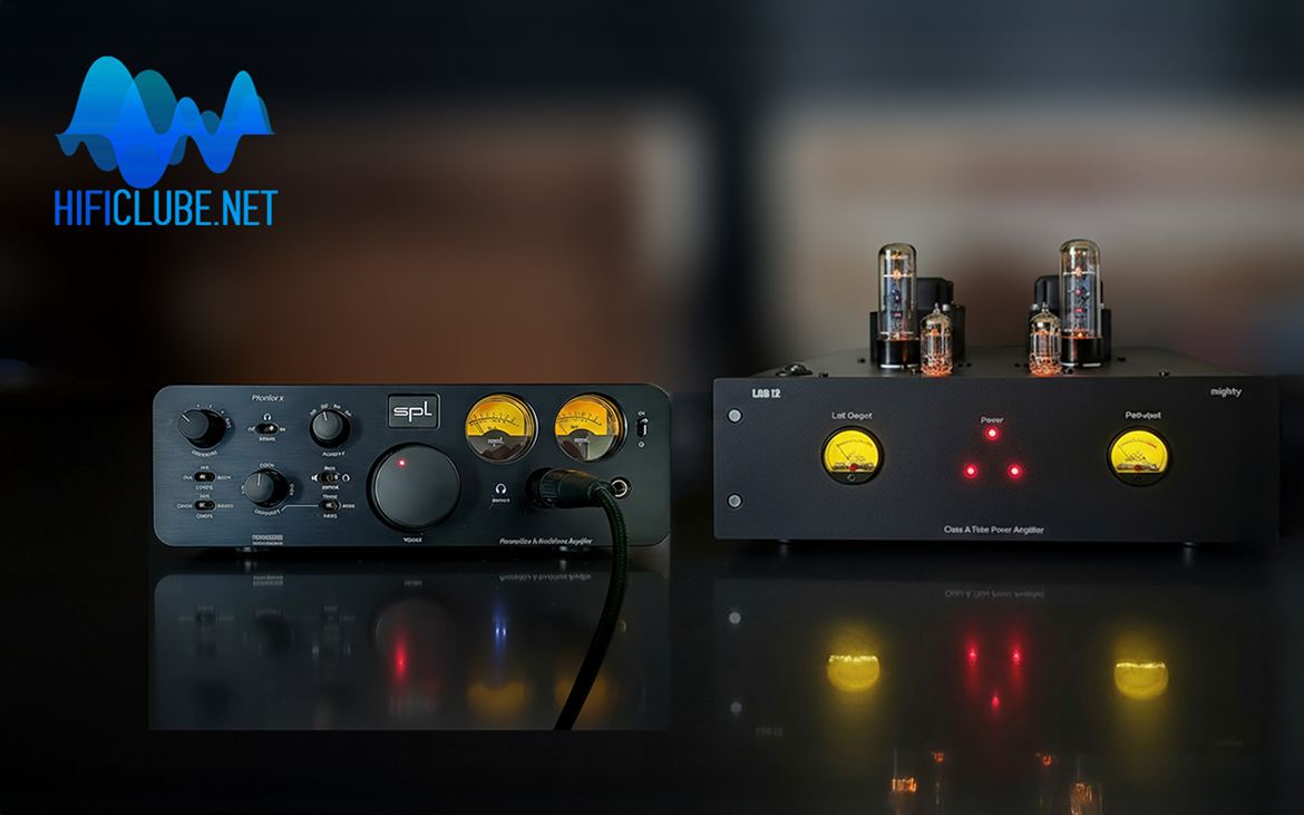 SPL Phonitor X can be used as a line preamp with a tube amplifier such as the LAB12 Mighty.