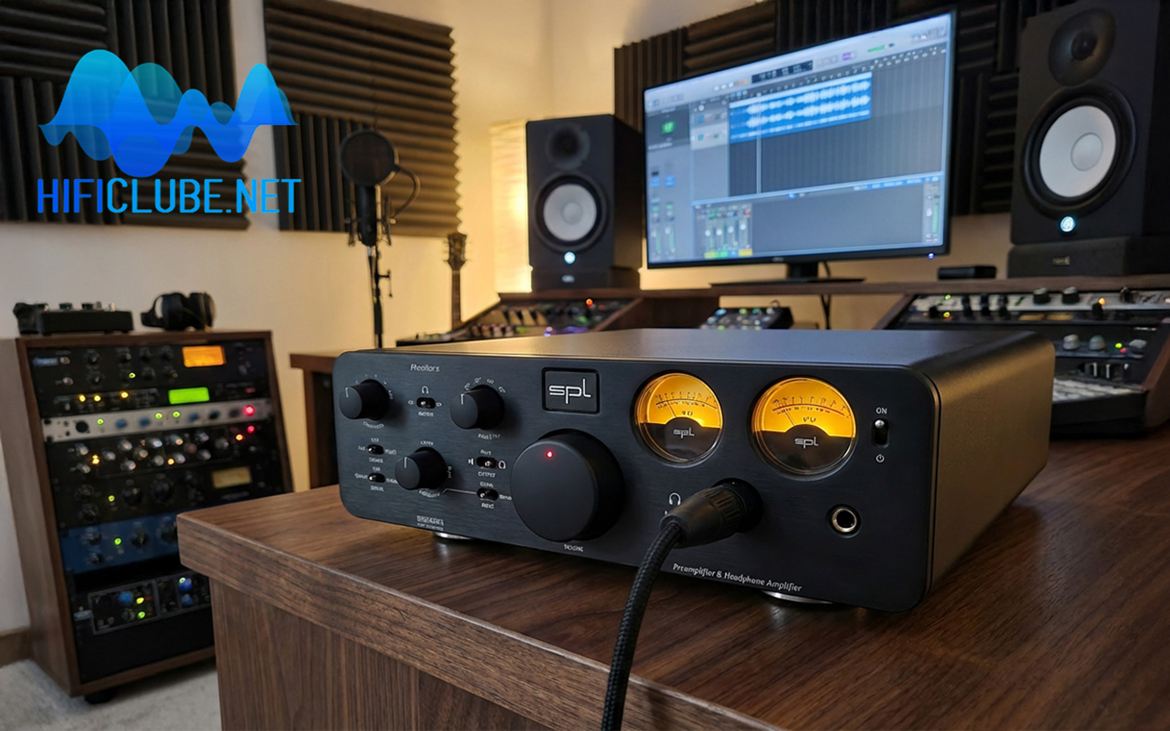 The pleasure of having professional studio equipment in your home environment.