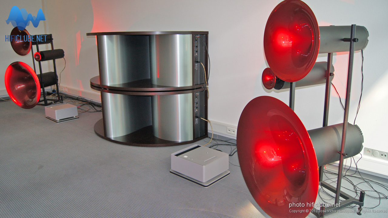 As fabulosas Avantgarde Trio+2xBassHorn, no Highend 2012, Munique