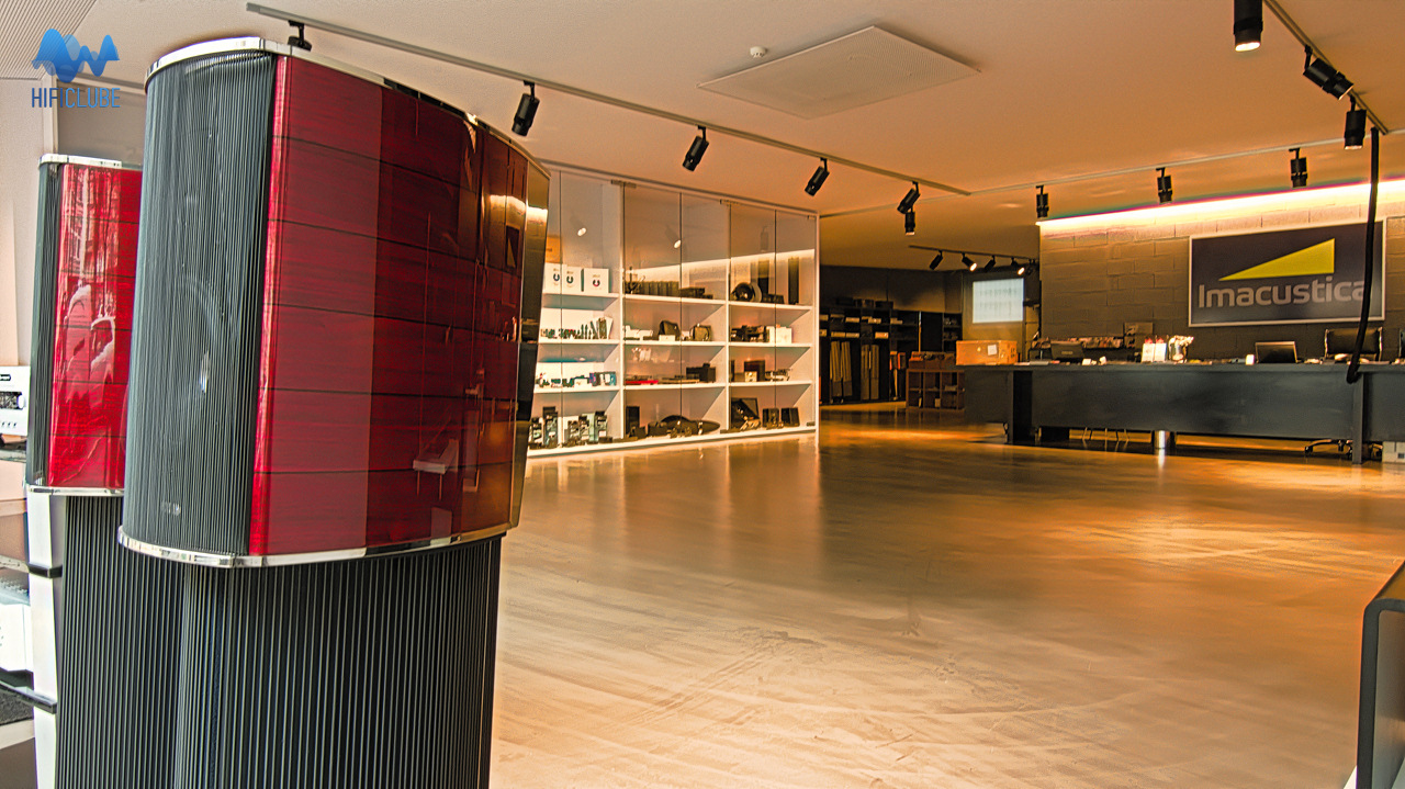 Imacústica/Lisboa - Recepção/Exposição: Sonus Faber Guarneri Evolution (primeiro plano)