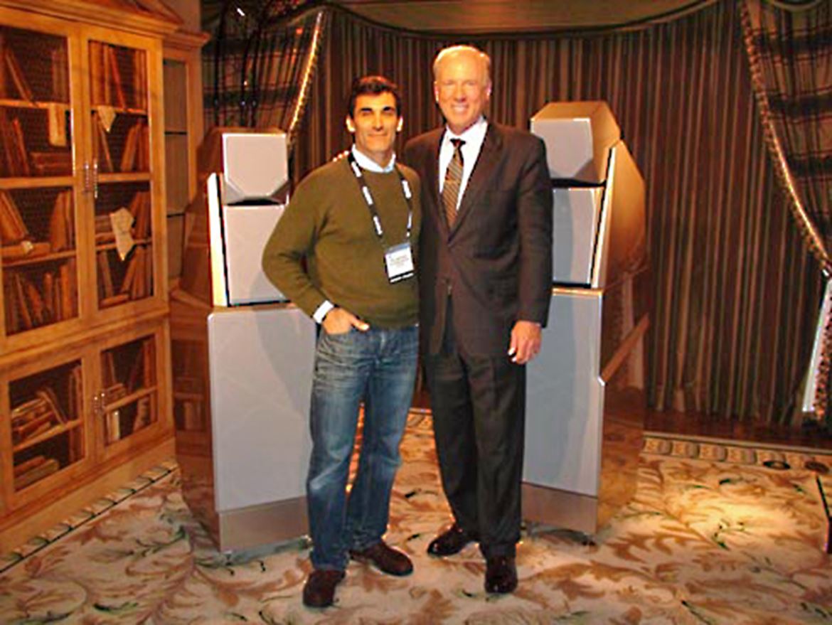 Rui Calado com Dave Wilson, CES 2009, Las Vegas