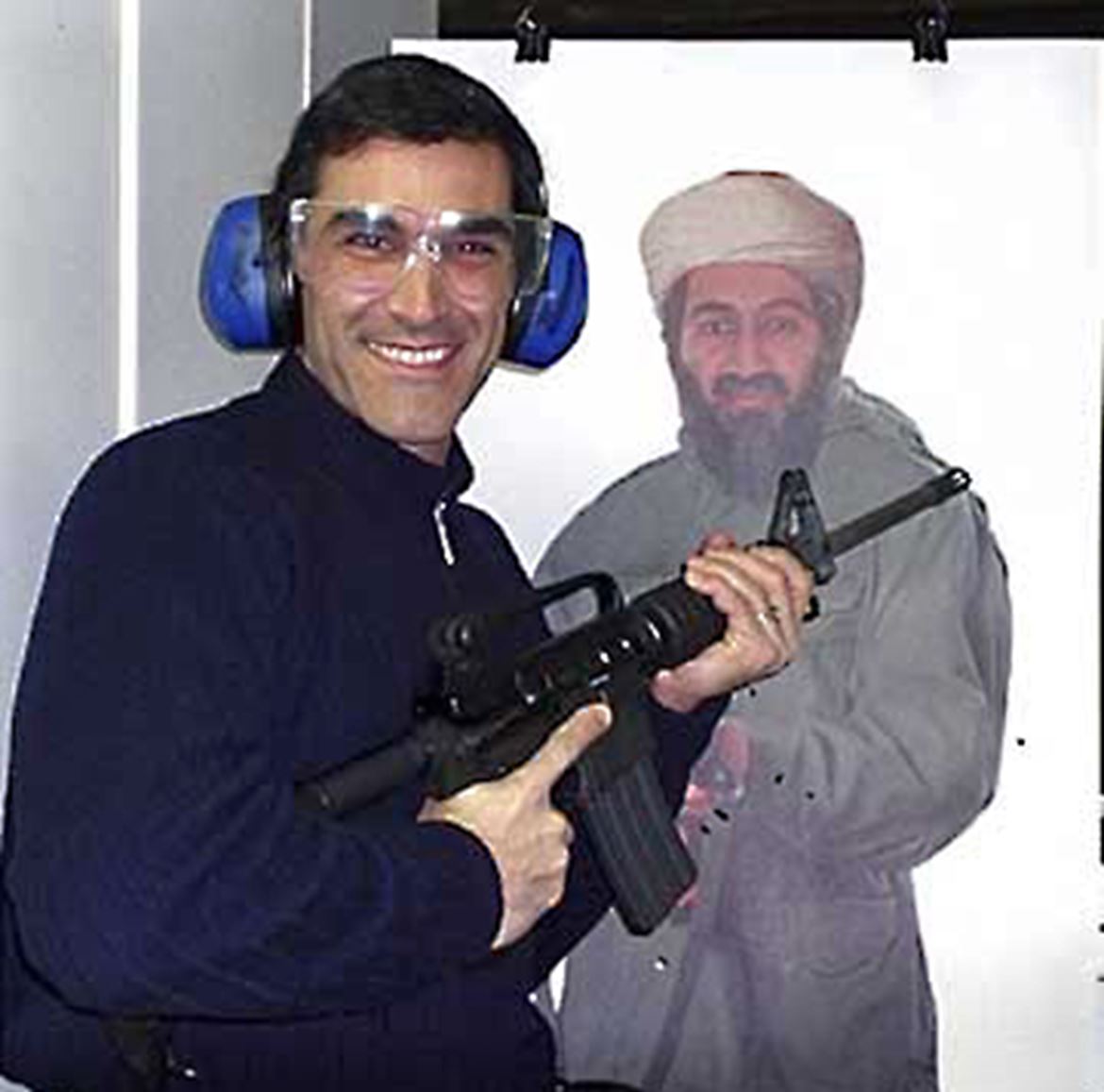 Rui Calado: operação Bin Laden (foto histórica)