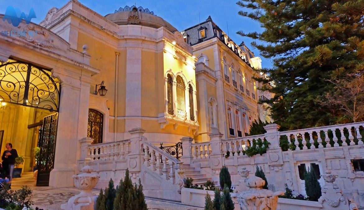 Palácio Valle-Flôr - Hotel Pestana Palace, palco do Audioshow 2014