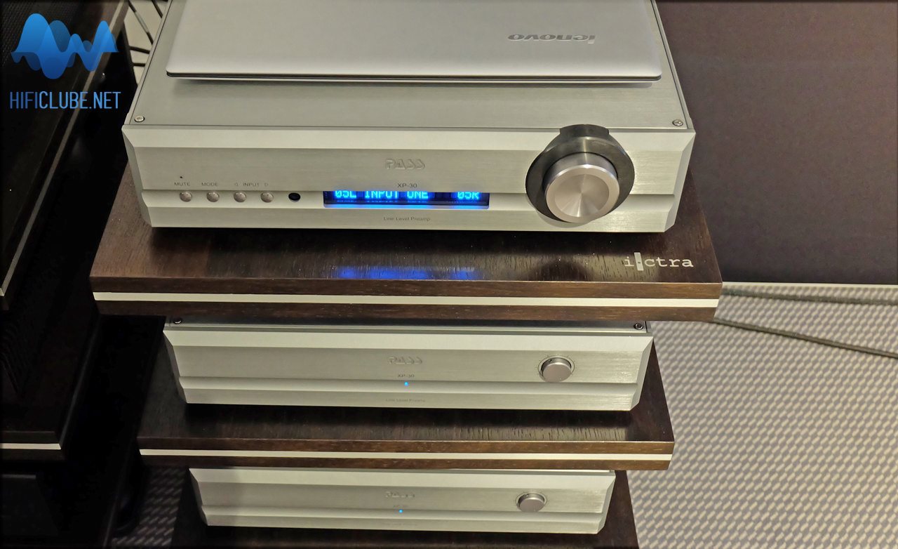 O prévio de referência Pass X-30 fez parte da equipa que ganhou o campeonato mundial audiófilo na Alemanha