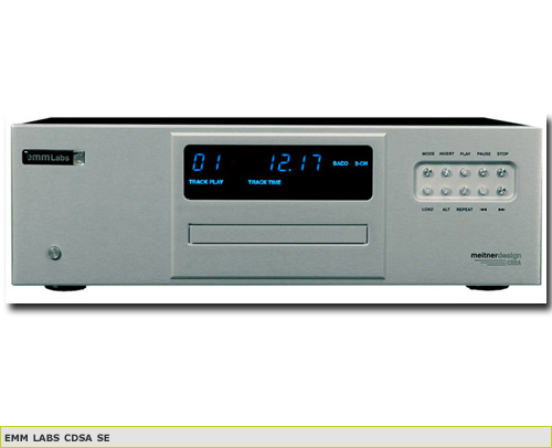 Emm Labs Cdsa Se 2008: A Arte De Ed Meitner